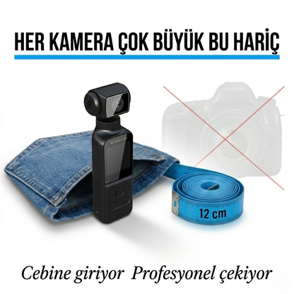 Snorae 4K Cep Kamerası — 5 Aparatlı Aksiyon Seti